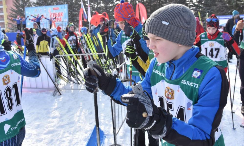 В Омске лыжники поборолись за Кубок мэра 