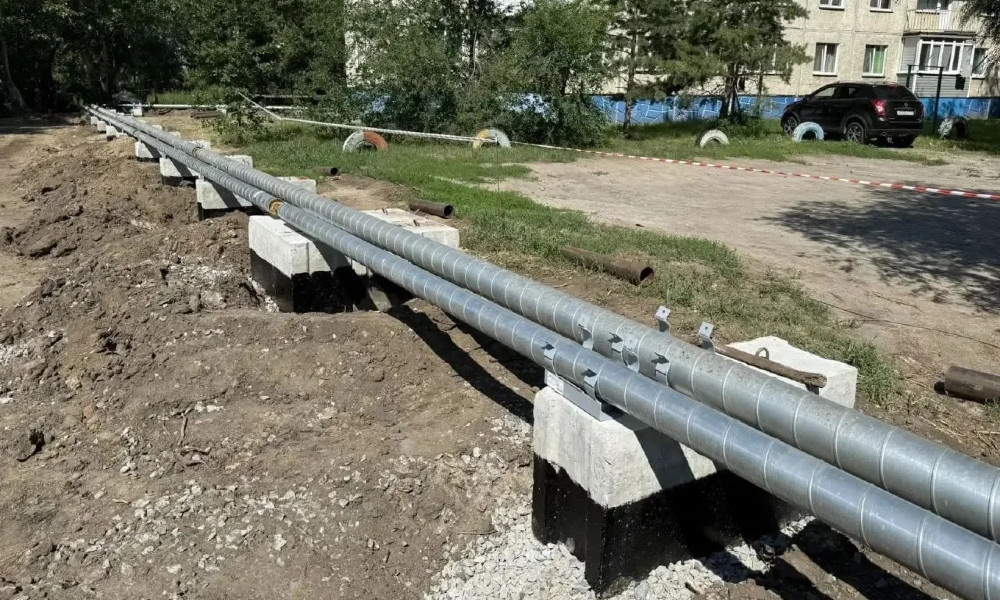 В Омской области обновили уже 89 километров коммунальных сетей в рамках подготовки к отопительному сезону