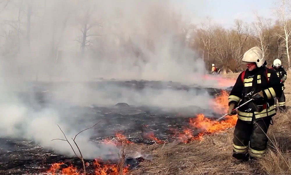 Омская область оказалась самым горящим регионом России