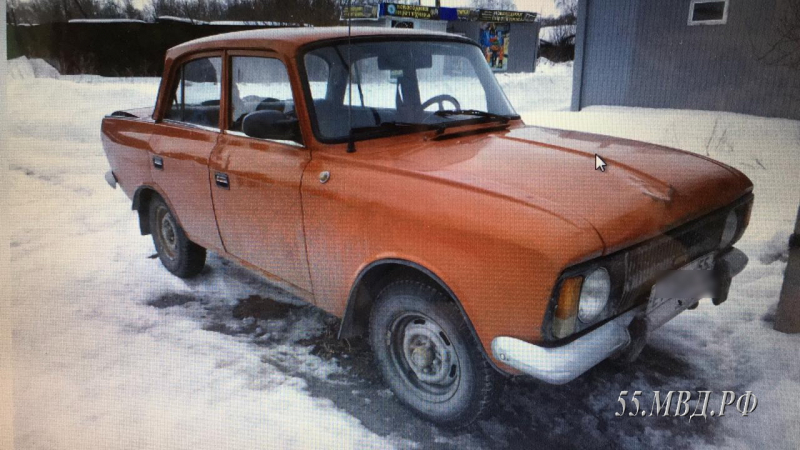 Омичу светит срок за угон "Москвича"