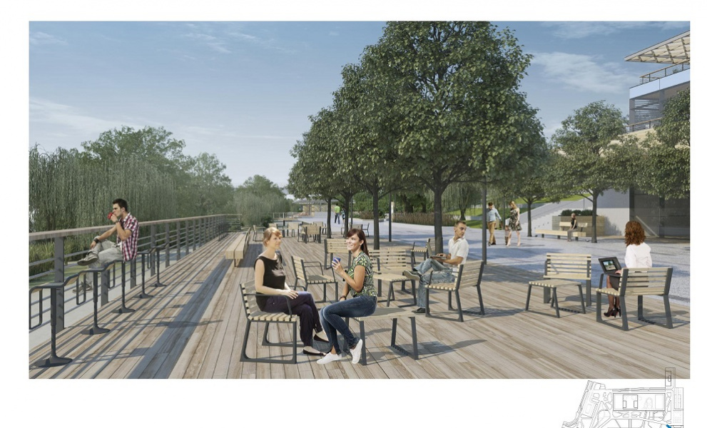 У омской академии «Авангард» создадут современную набережную