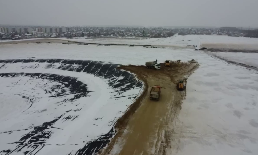В одном из районов Омской области ликвидировали несанкционированную свалку