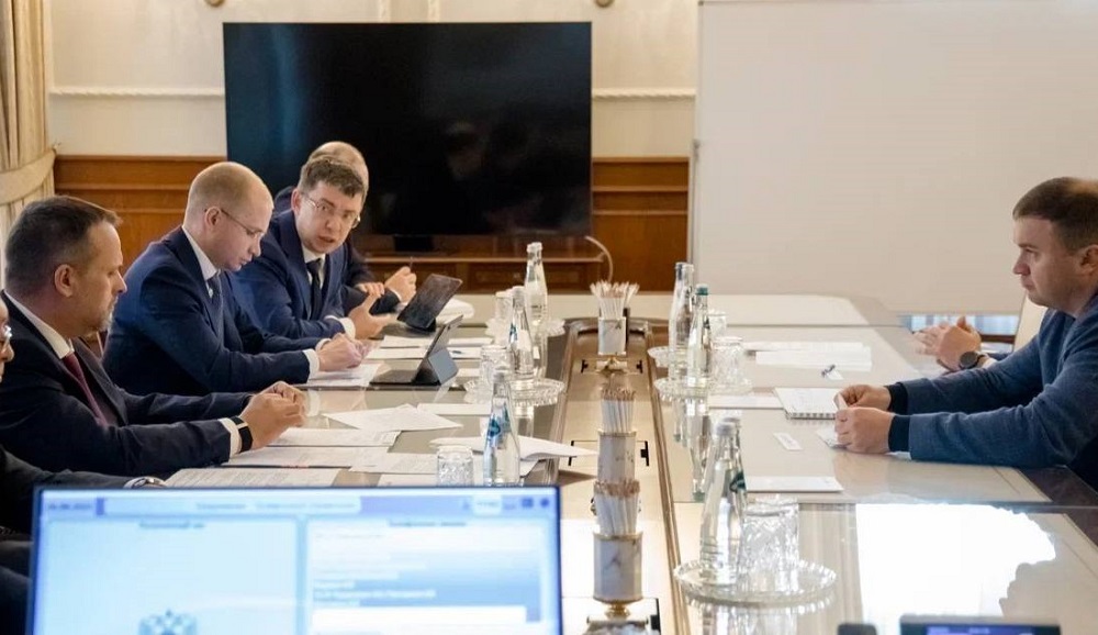 Виталий Хоценко встретился с Министром транспорта Российской Федерации Андреем Никитиным