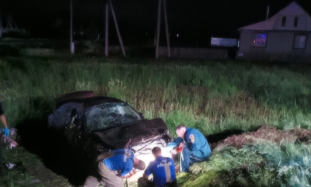 В Омской области из-за пьяного водителя пострадали двое пассажиров