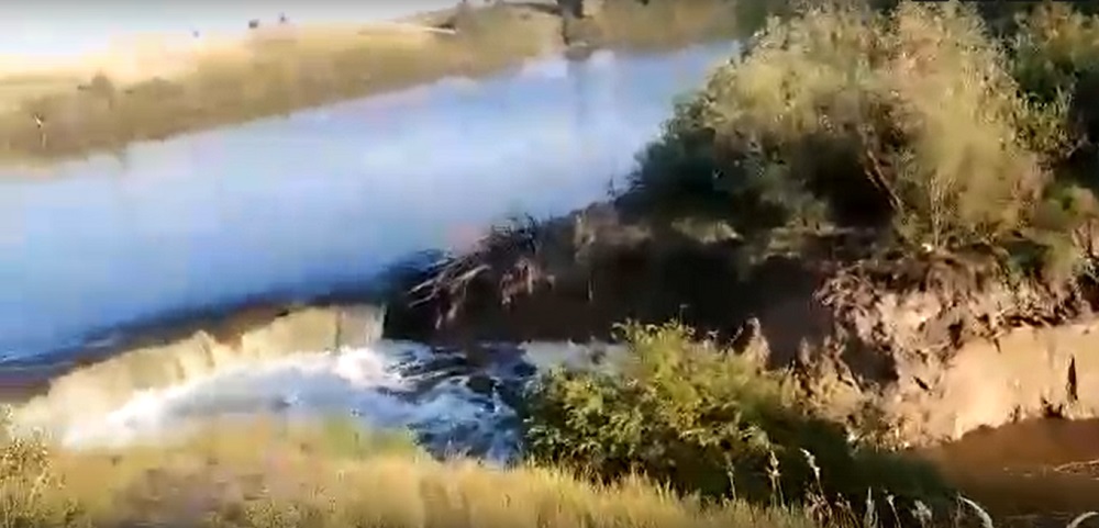 Омичи опубликовали видео с разрушением заказника Амринская балка