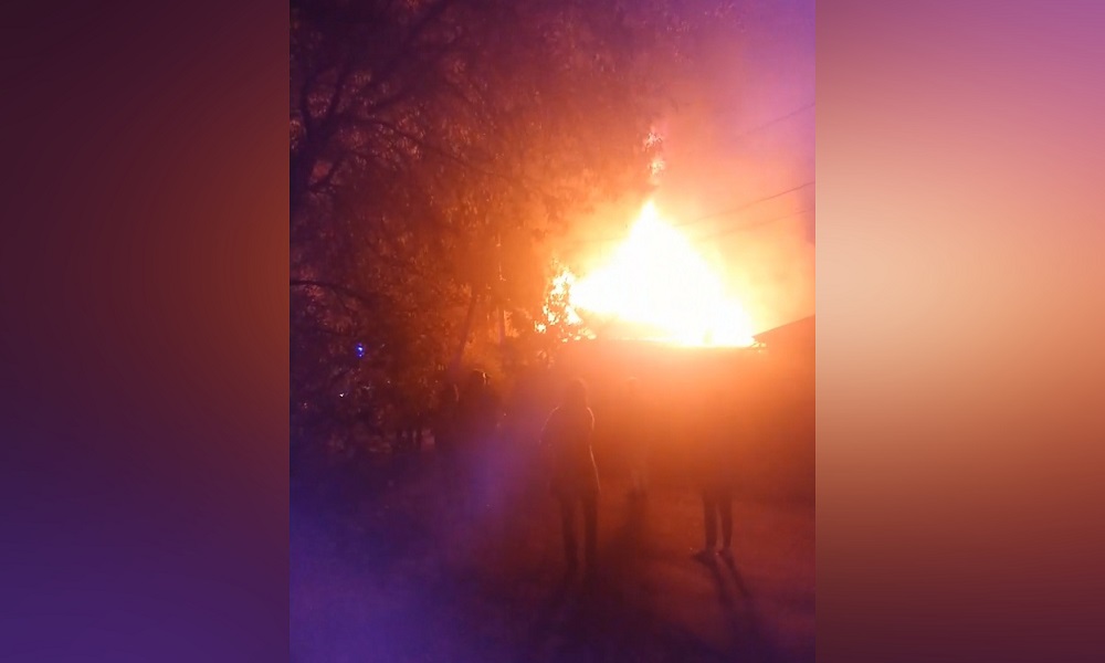 В результате пожара в Ленинском округе Омска погиб мужчина