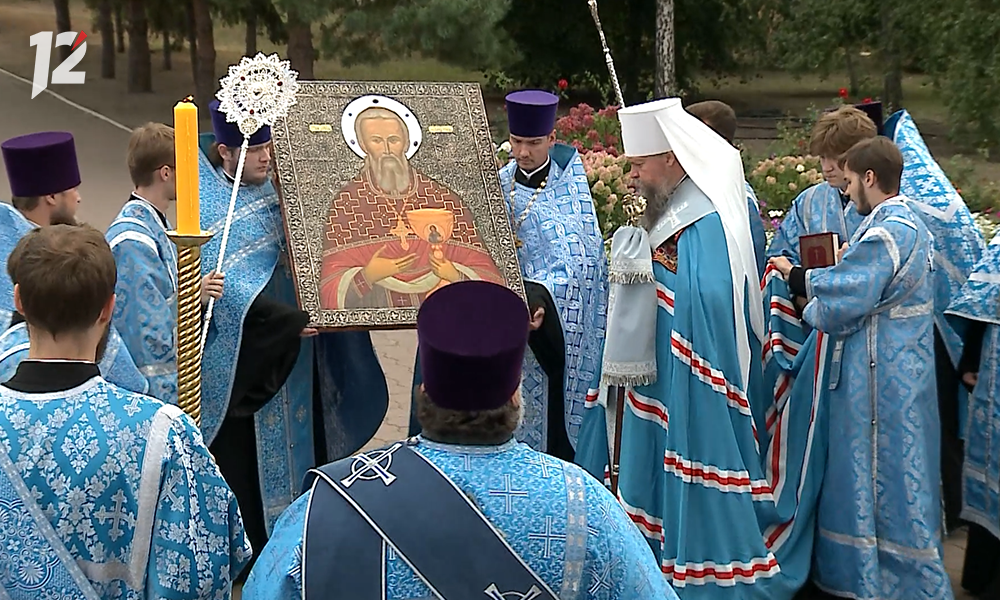 В Омск привезли икону святого Иоанна Кронштадтского
