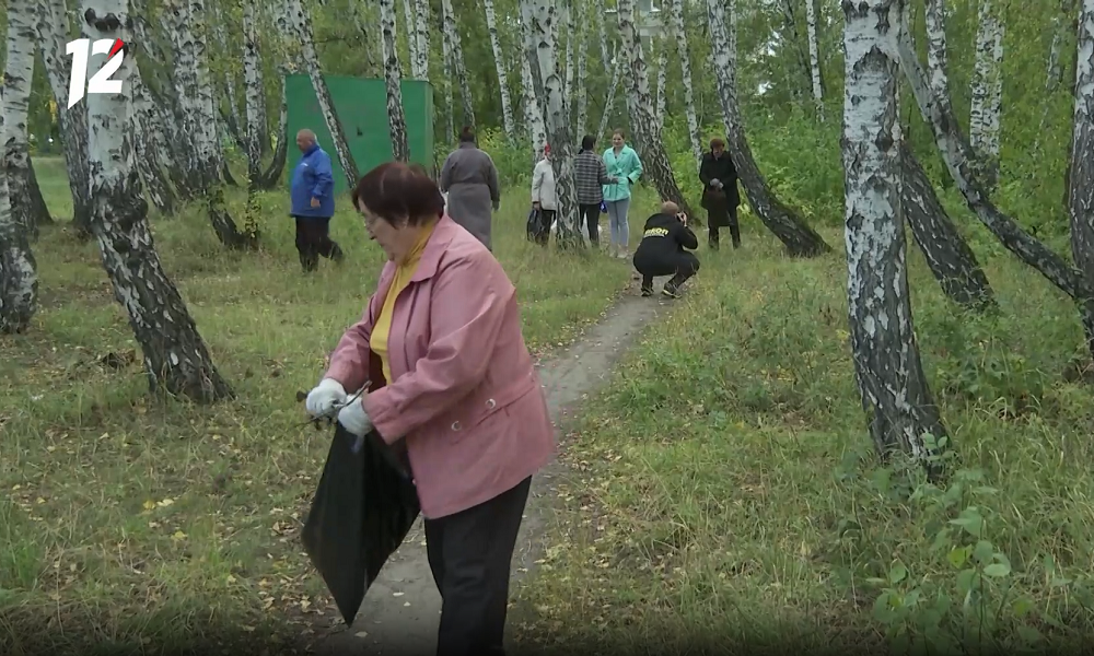 В Омске стартовал месячник чистоты