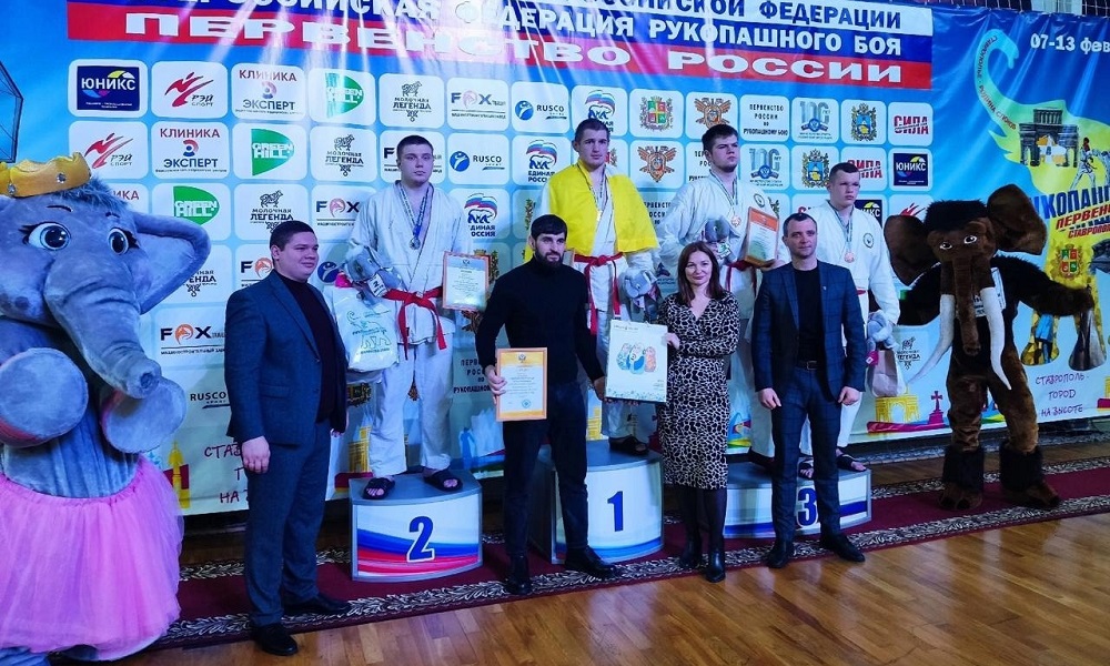 Омич Николай Мига завоевал серебряную медаль на первенстве России по рукопашному бою