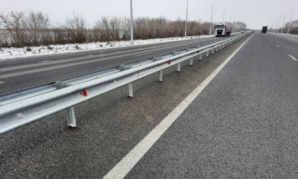 В Омской области капитальный ремонт участка трассы Омск — Тюмень выполнен на 70%