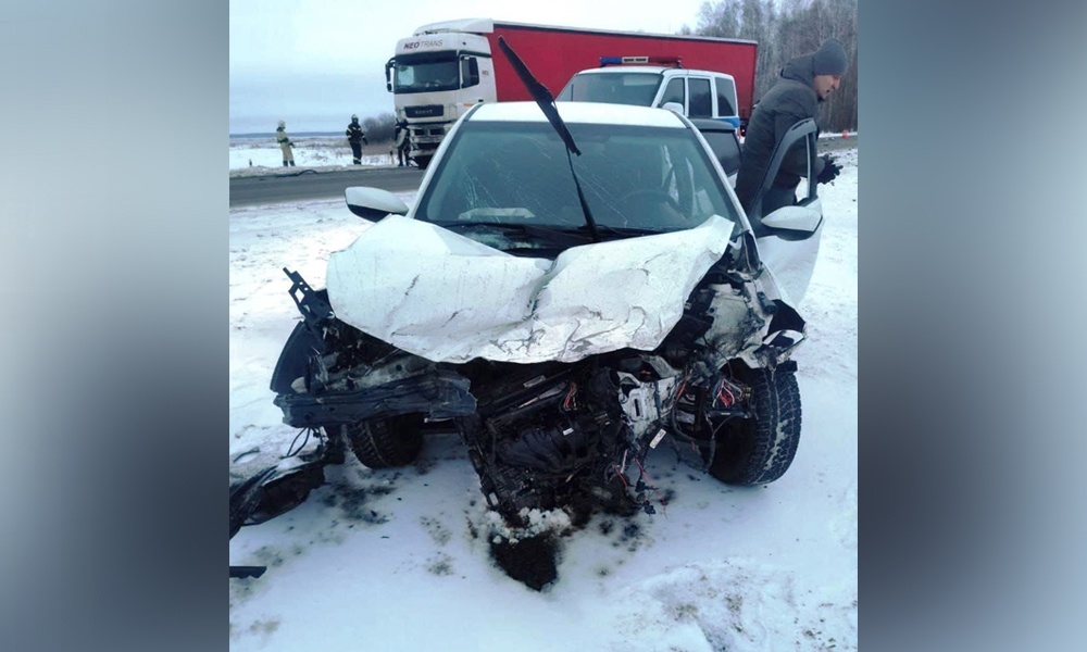 В Омской области произошло тройное ДТП с погибшим