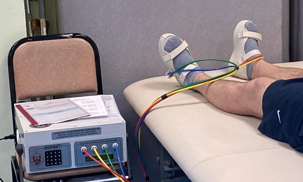 Омская больница № 11 получила новый аппарат для реабилитации пациентов с инвалидностью