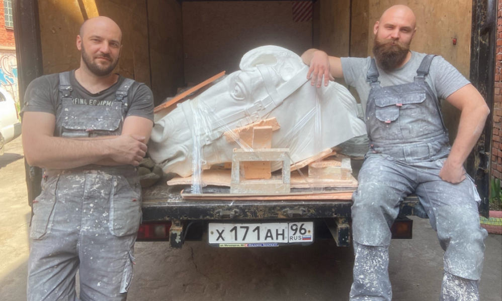 Последние фрагменты памятника основателю Омска Бухгольцу отправили на отливку 