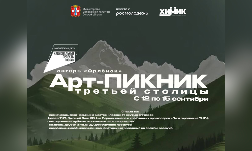 В Омске впервые состоится творческий фестиваль «Арт-Пикник»