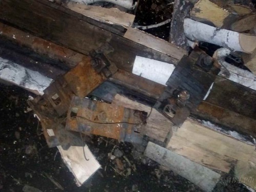 В Омске злоумышленники похитили рельсы