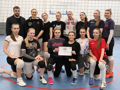 Волейболистки "Омь-СибГУОР" примут участие в Весеннем полумарафоне "ЗаБег"