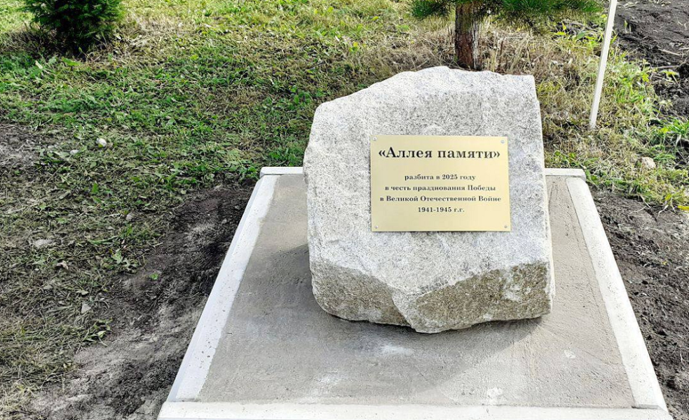 Омские медики открыли аллею памяти