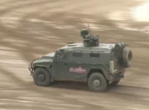 Омский бронеавтомобиль удивил публику на форуме "Армия-2019"