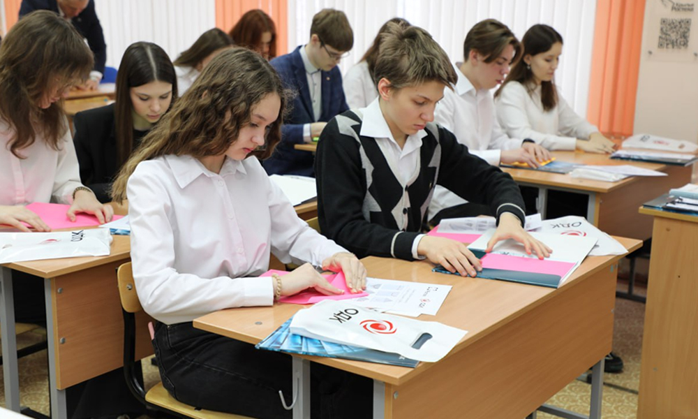 В омском лицее № 66 открылся профильный класс авиационного машиностроения