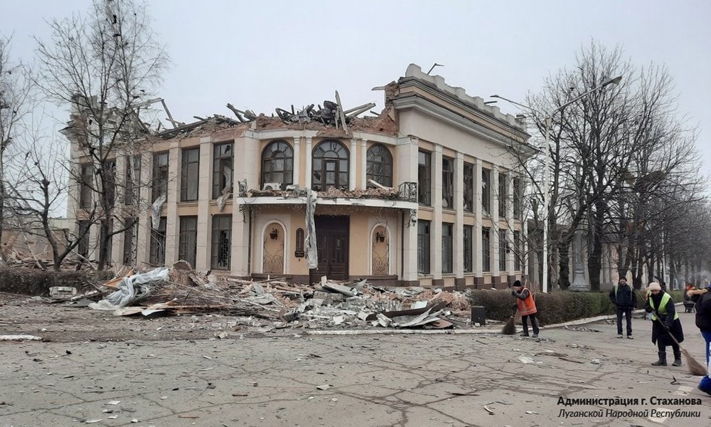 Подшефный Омской области Стаханов подвергся обстрелу со стороны ВСУ