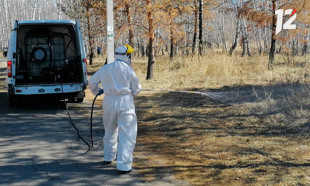 В Омске стартует осенняя акарицидная обработка