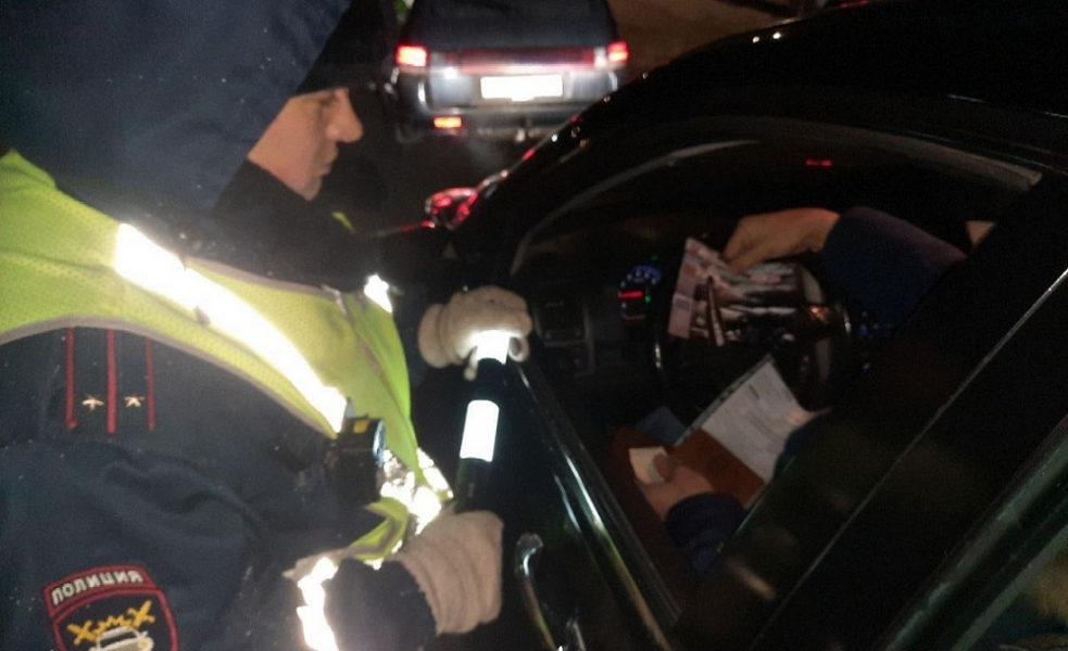 Омские инспекторы 8 марта задержали 13 нетрезвых водителей