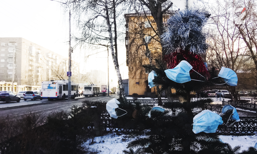 Во время новогодних каникул в Омске почти не было антимасочников