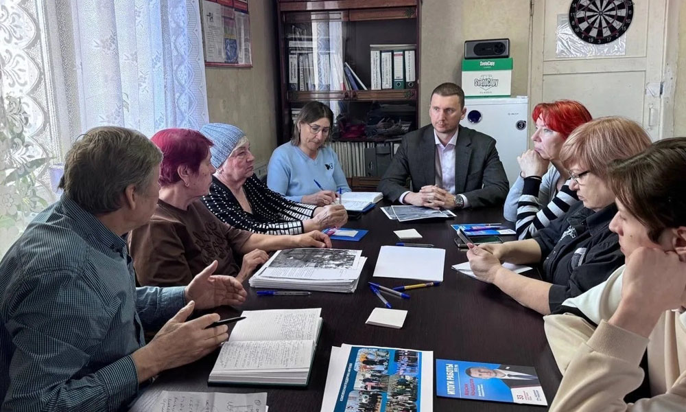 Максим Концедалов провёл рабочие встречи с КТОС «Парковый» и «Центральный‑4»
