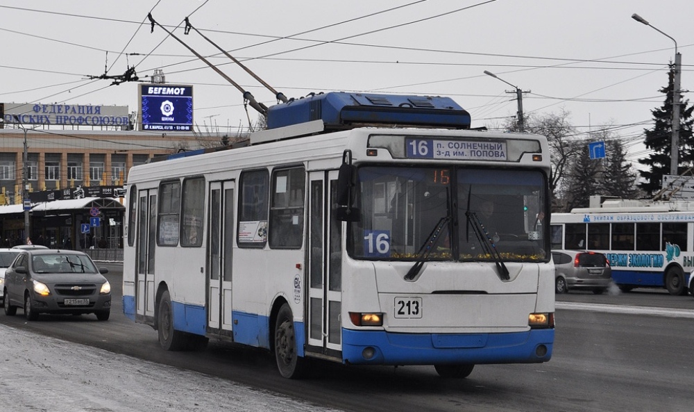 Омские троллейбусы не будут ходить до Водников