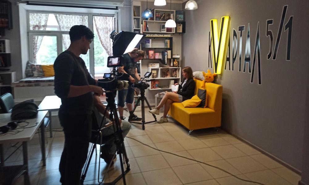 Москвичи снимут документальный фильм про омскую библиотеку 