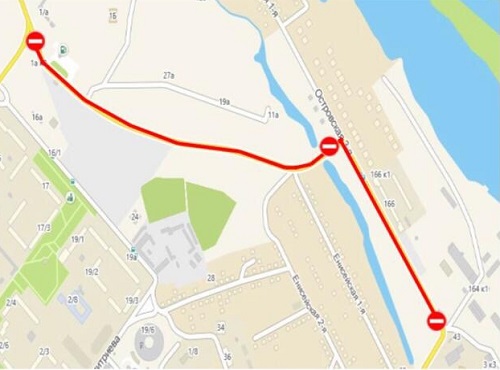 В Омске изменили этапы перекрытия дорог на Левобережье