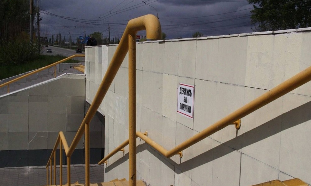 В Омске преобразилась часть подземного перехода возле кинотеатра «Маяковский»