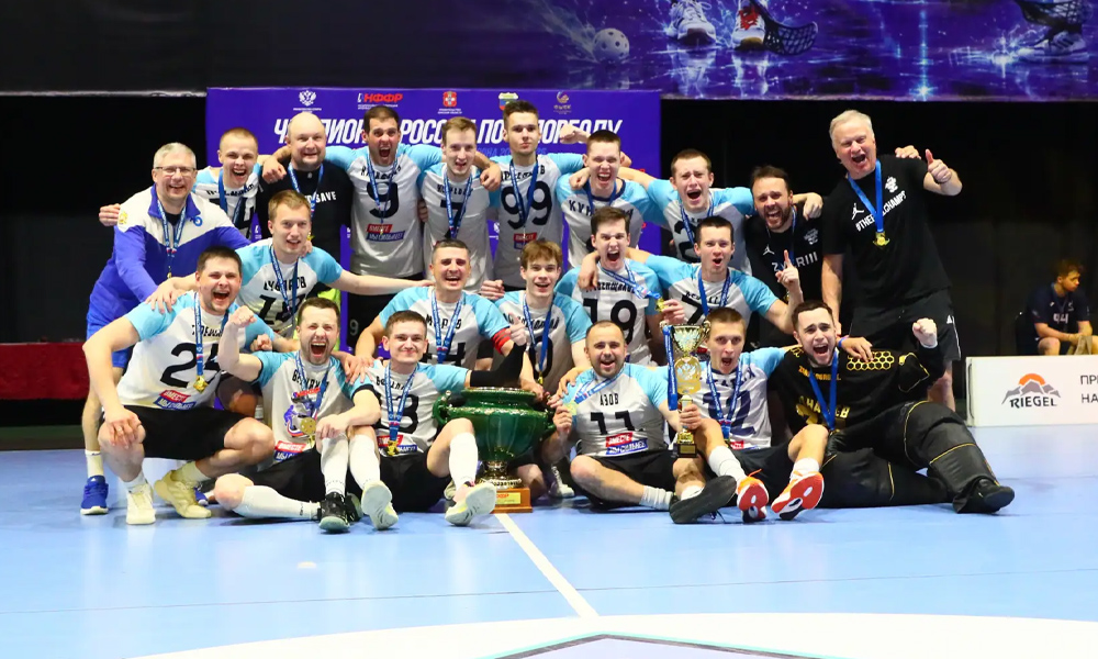 Омская «Сибирь» завоевала бронзу чемпионата России по флорболу