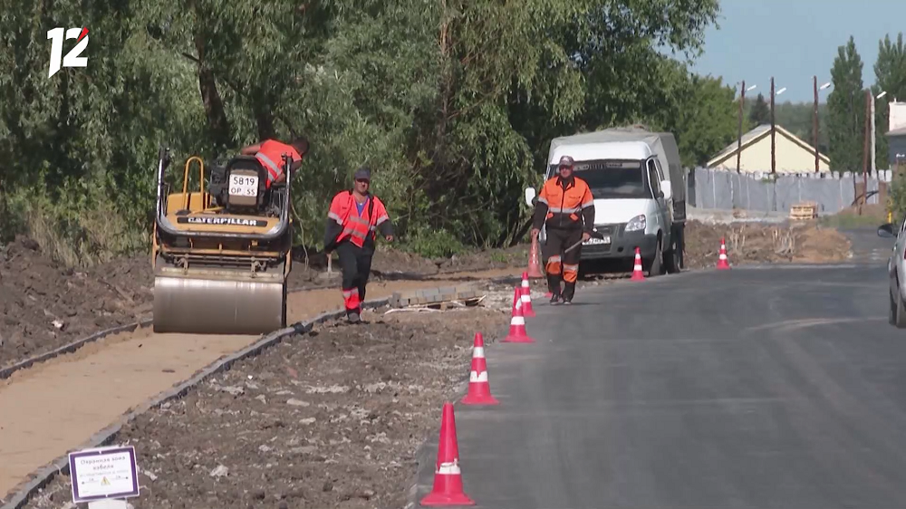 Комплексный ремонт дорог в Омске выполнен более чем на 50% 