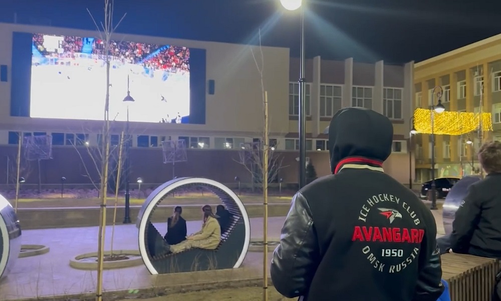 Омичи могут посмотреть игры «Авангарда» под открытым небом