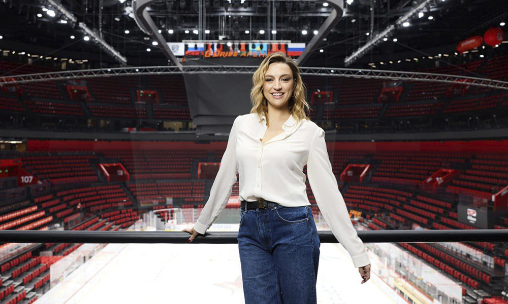 Известная омичка Евгения Канаева стала амбассадором «G-Drive Арены»