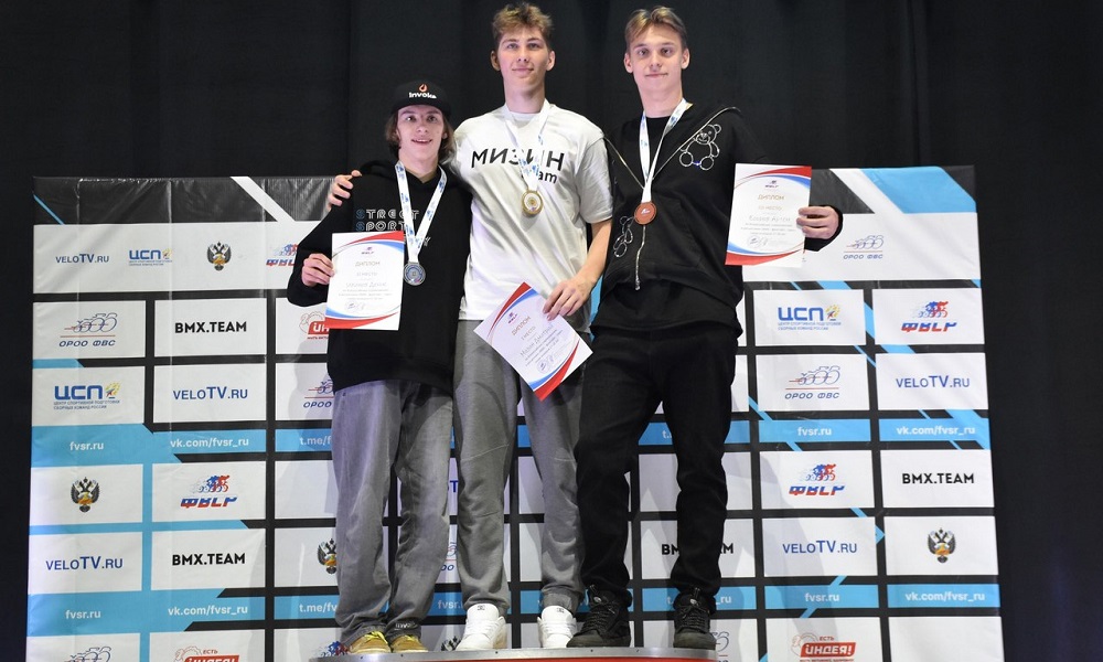 На омском велотреке прошёл финал Кубка России по BMX-фристайлу в олимпийской дисциплине «парк»