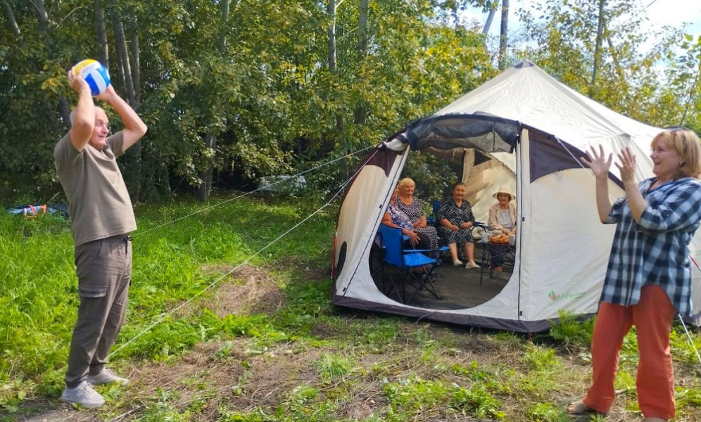 Программа «Активное долголетие» помогает пожилым жителям Омской области интересно проводить время
