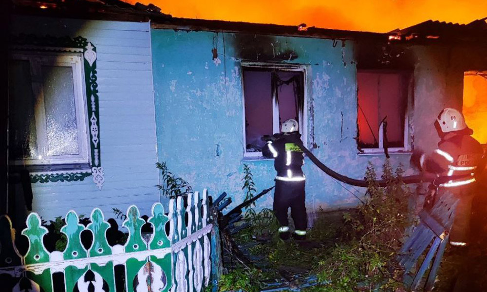 В Седельниковском районе в результате пожара в частном доме погиб мужчина