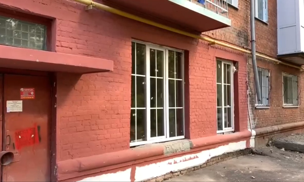 В Омске продолжается ремонт библиотеки им. А.П. Чехова