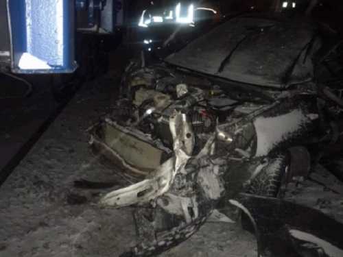 В Омске женщина погибла на железнодорожном переезде