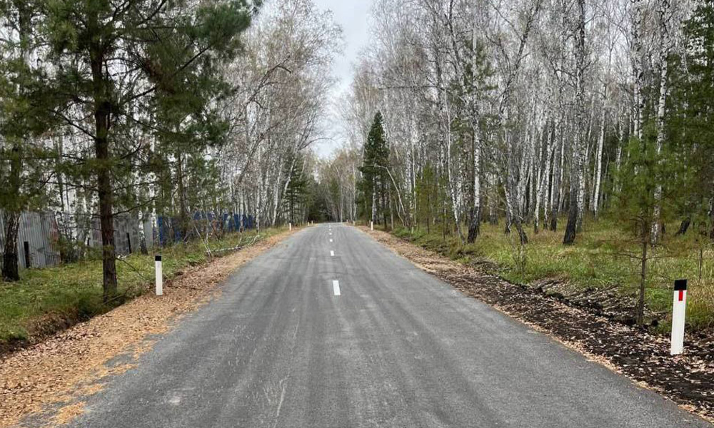 Виталий Хоценко сообщил о завершении ремонта трассы, ведущей в детский лагерь