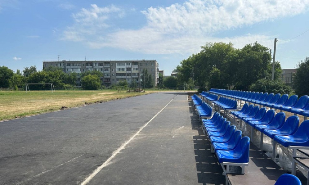 В Ленинском округе Омска продолжается благоустройство территорий