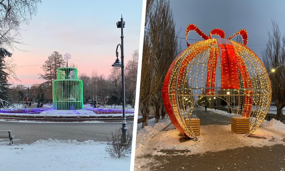 На украшение Омска к Новому году потратят 3,4 млн рублей