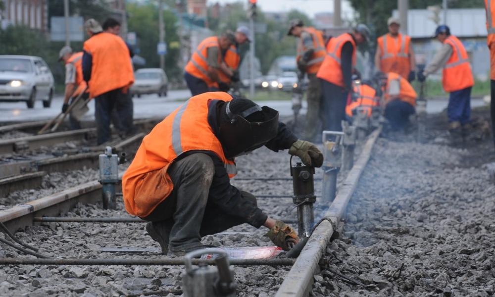 В Омске на улице Богдана Хмельницкого временно ограничат движение трамваев 