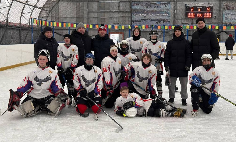 В Одесском районе прошли зональные соревнования по хоккею «Омские орлята»