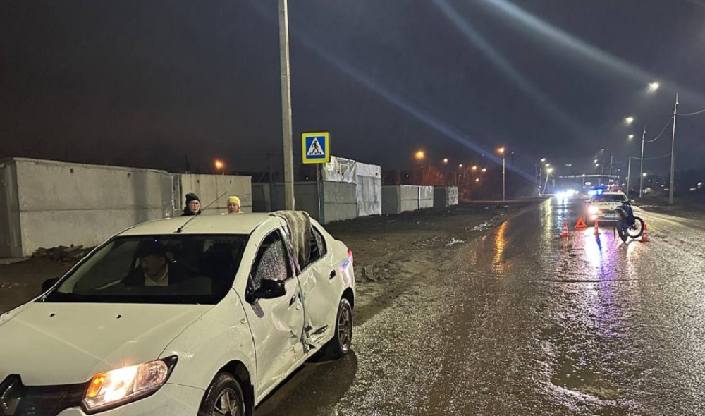 В Омске в ДТП пострадал 16-летний мотоциклист