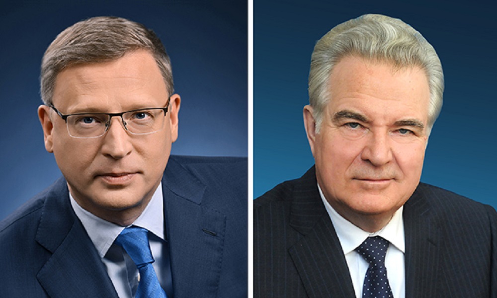 Александр Бурков и Владимир Варнавский поздравили омичей с Праздником Весны и Труда