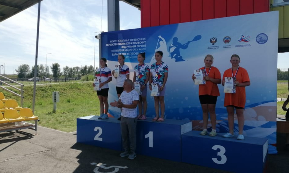 Омские спортсмены завоевали медали на первенстве Сибирского и Уральского федеральных округов по гребле