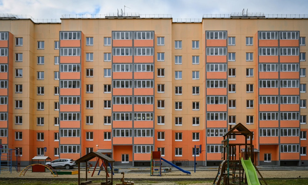 Омским Росреестром на ГКУ поставлен 9-этажный МКД на улице 2-й Трамвайной 